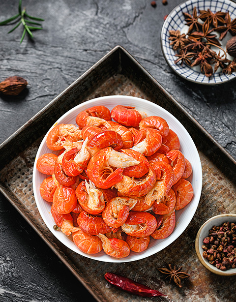 Crayfish tails Procambarus clarkii